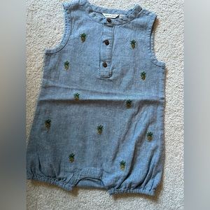 NWt janie and Jack baby boy shortall